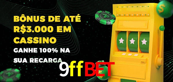 9ffbet melhor bônus de depósito