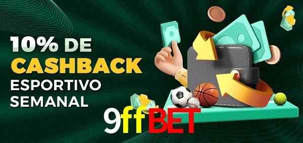 10% de bônus de cashback na 9ffbet